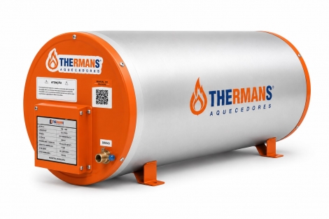 Boiler Elétrico 100 litros Horizontal Luxo Cobre