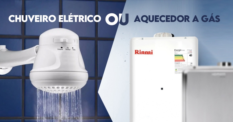 Chuveiro Elétrico X Aquecedor de água a gás