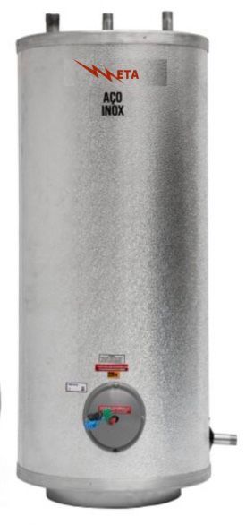 Boiler Elétrico 250 litros Vertical Aço Inox
